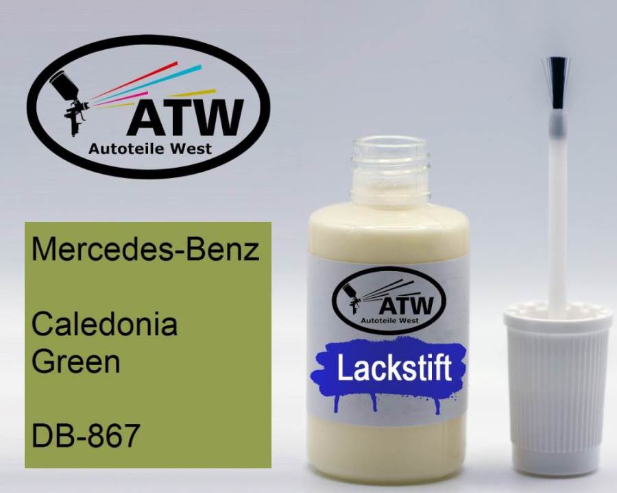 Mercedes-Benz, Caledonia Green, DB-867: 20ml Lackstift, von ATW Autoteile West.